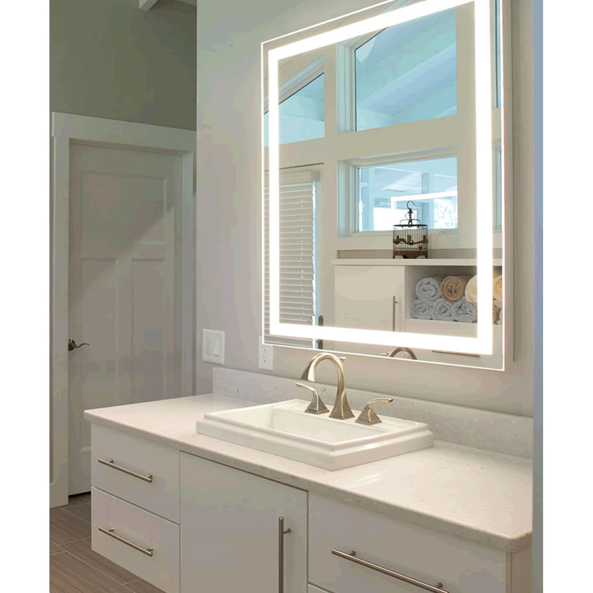 Integrity + AVA LED Mirror – 10 Sizes - Electric Mirror