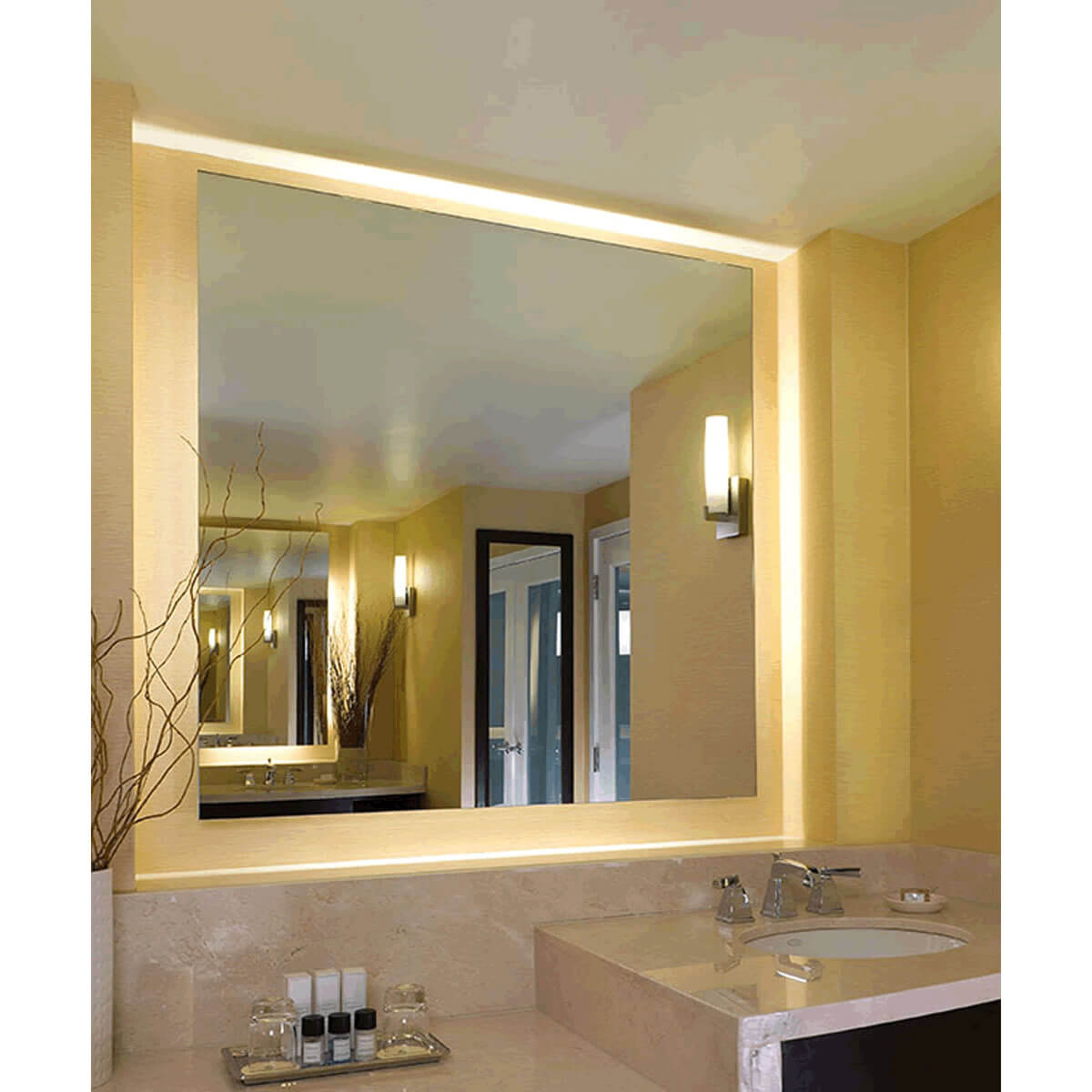 Serenity LED Backlit Mirror – 4 Sizes - Electric Mirror