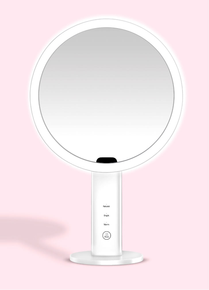 iMira - an Ultra-Clear Sensor Vanity LED Mirror for Professional Use by Lumidesign