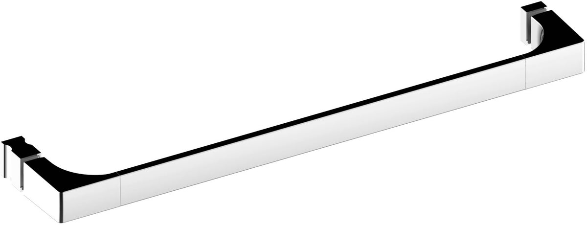 Edition 11 Shower Door Handle - 20-1/2", with Backing Plates, Polished Chrome - Keuco