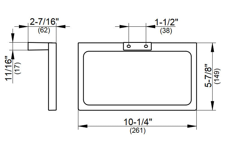 Keuco Edition 11 Towel Ring, 4 Finishes