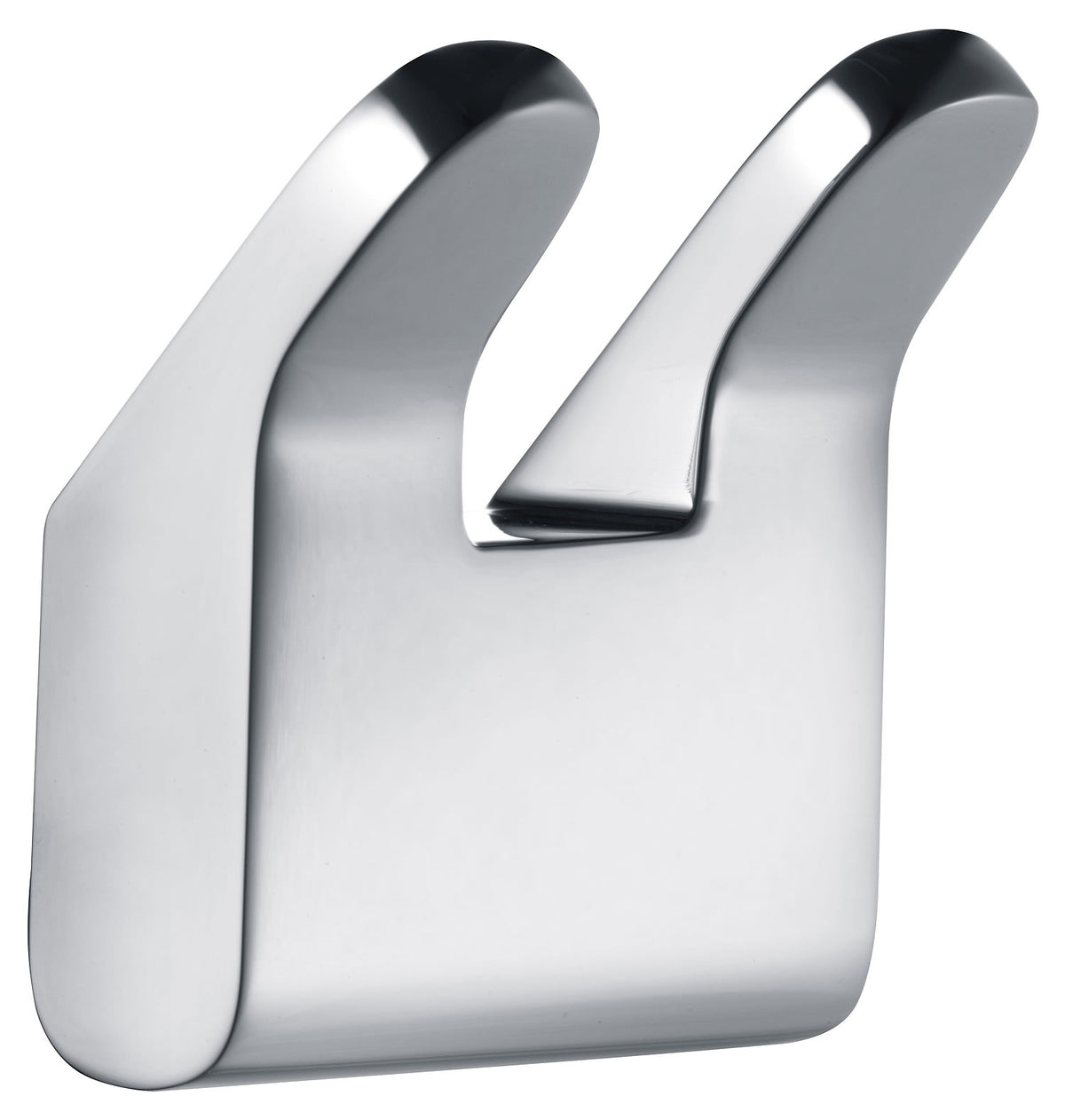 Collection Moll Towel Hooks - Single and Double, Polished Chrome - Keuco - Perfect Makeup Mirrors