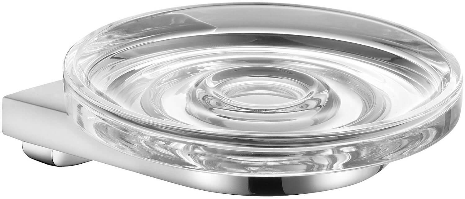 Keuco Collection Moll Soap Dish with Crystal Dish