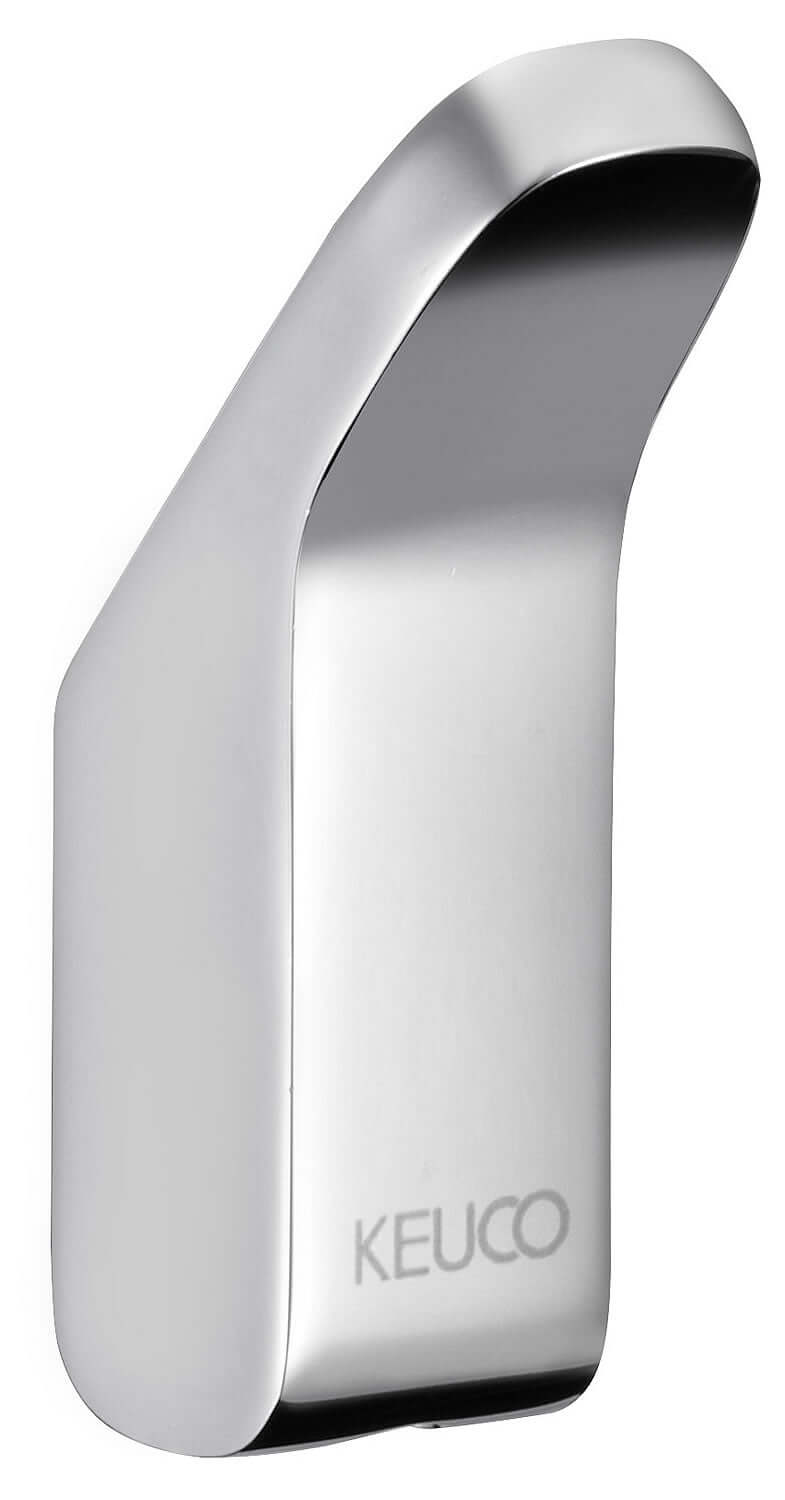 Keuco Collection Moll Towel Hooks - Single and Double, Polished Chrome