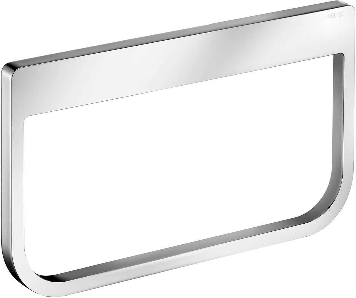 Collection Moll Towel Ring in Polished Chrome Finish - Keuco - Perfect Makeup Mirrors