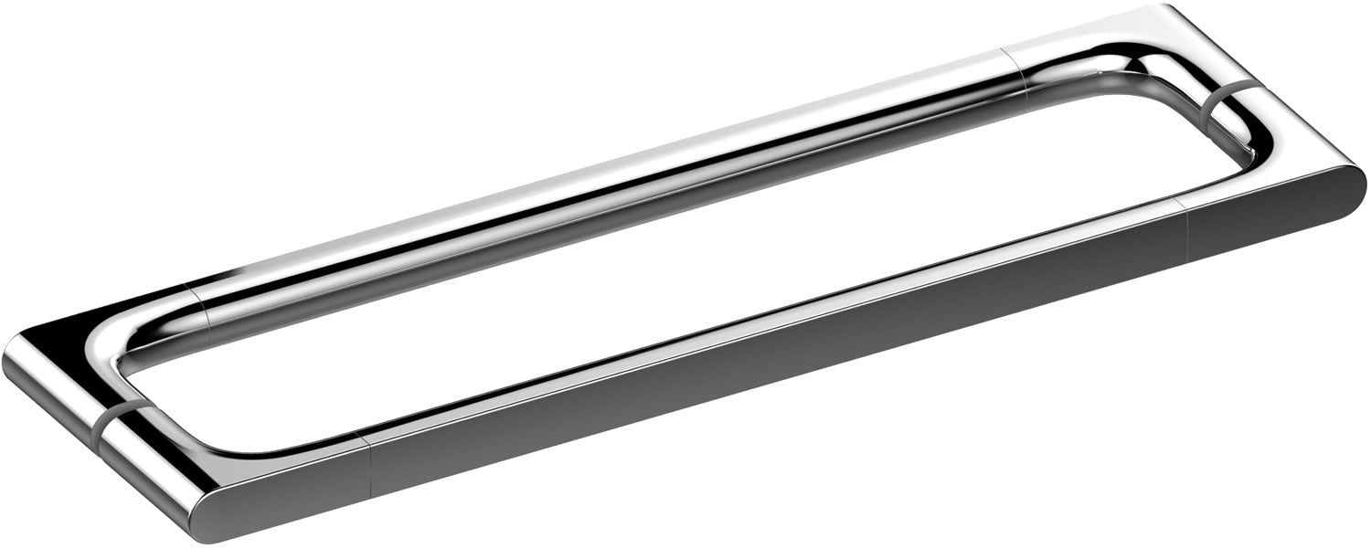 Edition 400 Shower Door Handle - 15-3/4" - Use as a Towel Bar - Keuco
