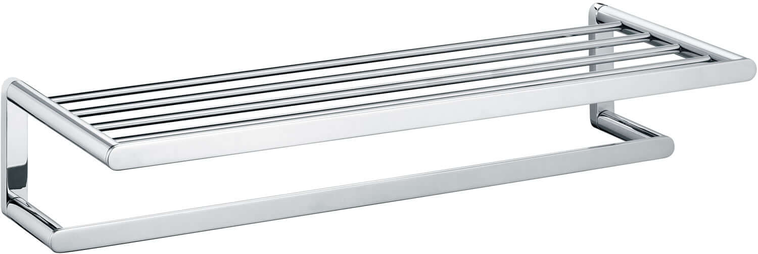 Keuco Elegance Towel Rack Holds an Extra Towel Supply