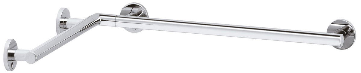 Plan Care ADA Corner Rail, Chrome, 3 Sizes - Keuco - Perfect Makeup Mirrors
