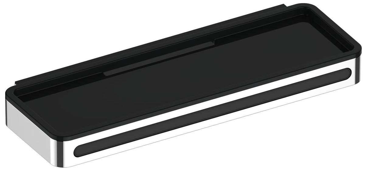 Plan Shower Basket with Hidden Squeegee in 6 Finish Combinations - Keuco - Perfect Makeup Mirrors
