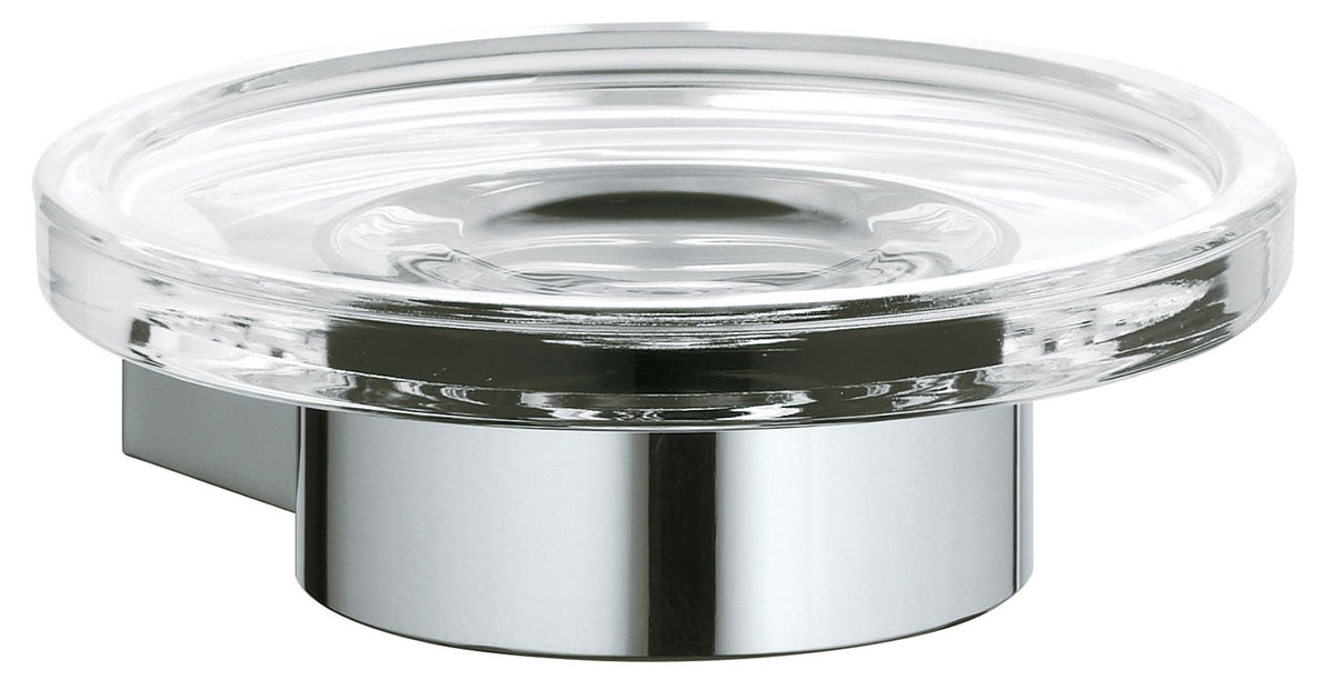 Plan Soap Holder with Crystal SoapDish - Keuco - Perfect Makeup Mirrors