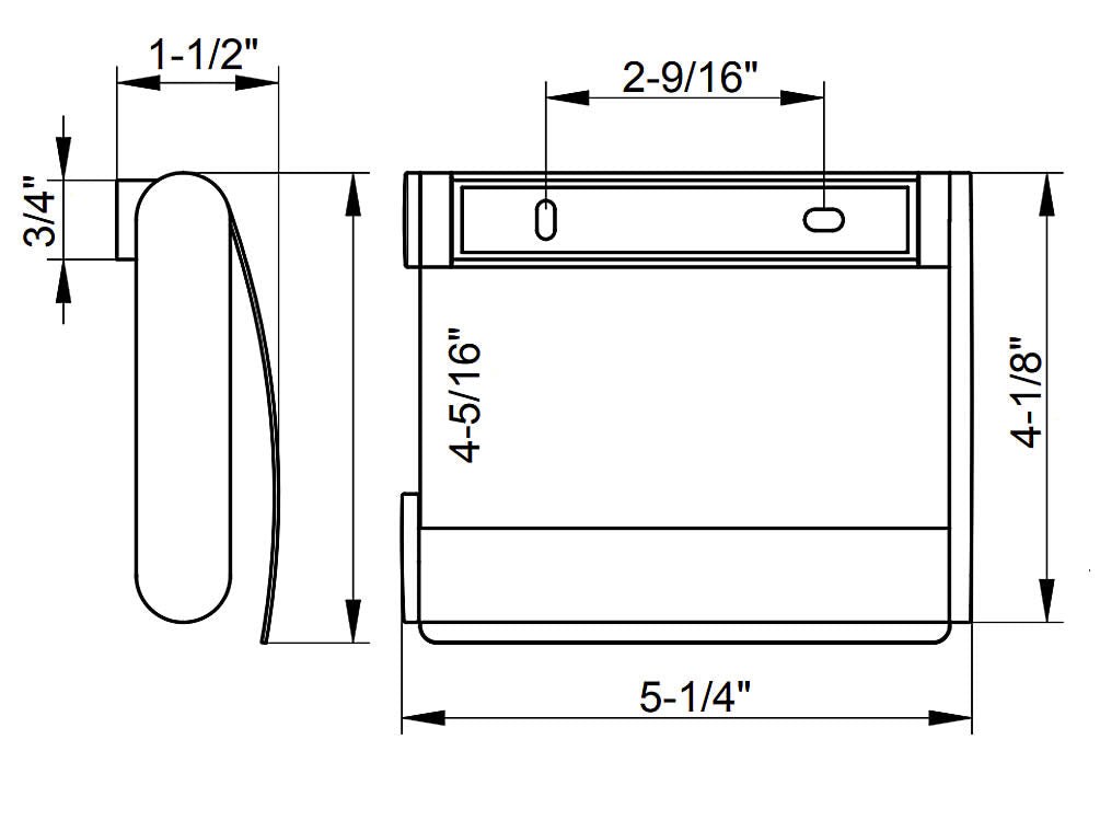 Keuco Plan Toilet Paper Holder with Lid , 3 Finishes