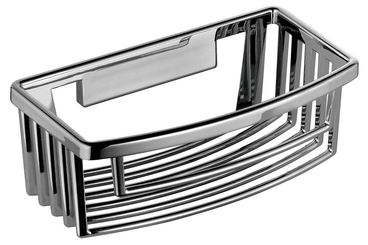Shower Basket in Polished Chrome - Keuco - Perfect Makeup Mirrors