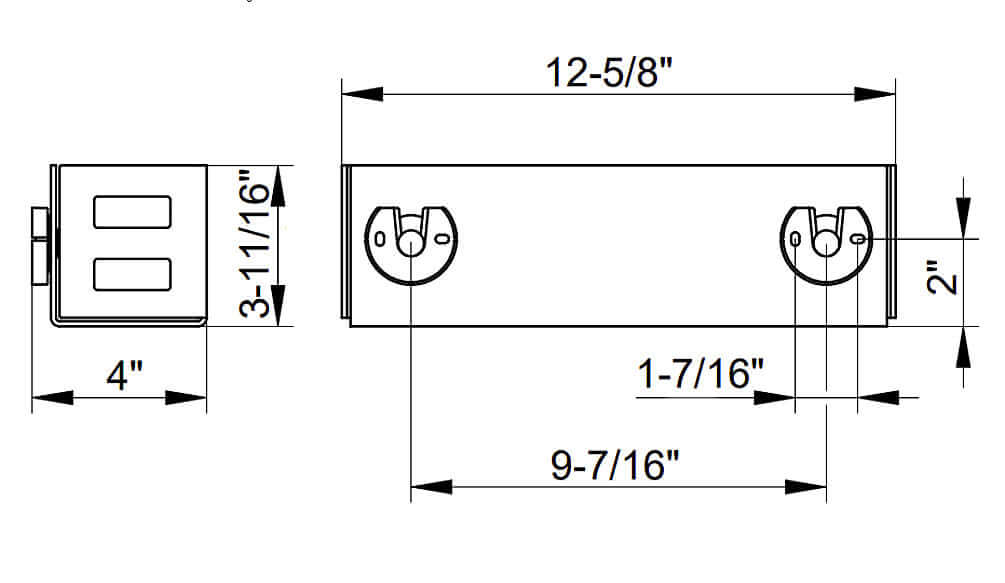 Keuco Solid Aluminum Shower Basket in Matte White - OPEN BOX
