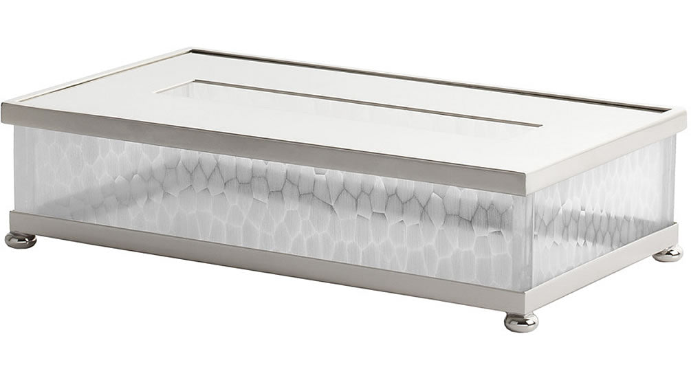 Cristal & Bronze Honeycomb Design Tissue Box – 27 Options - Perfect Makeup Mirrors
