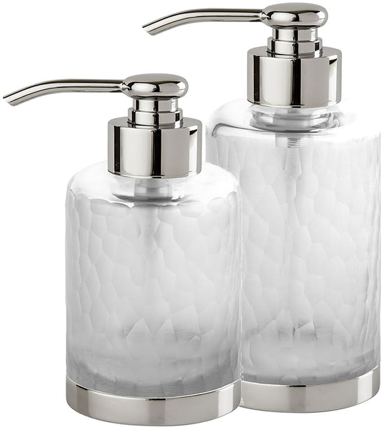 Cristal & Bronze Honeycomb Dispenser – 2 Sizes, 27 Finishes - Perfect Makeup Mirrors