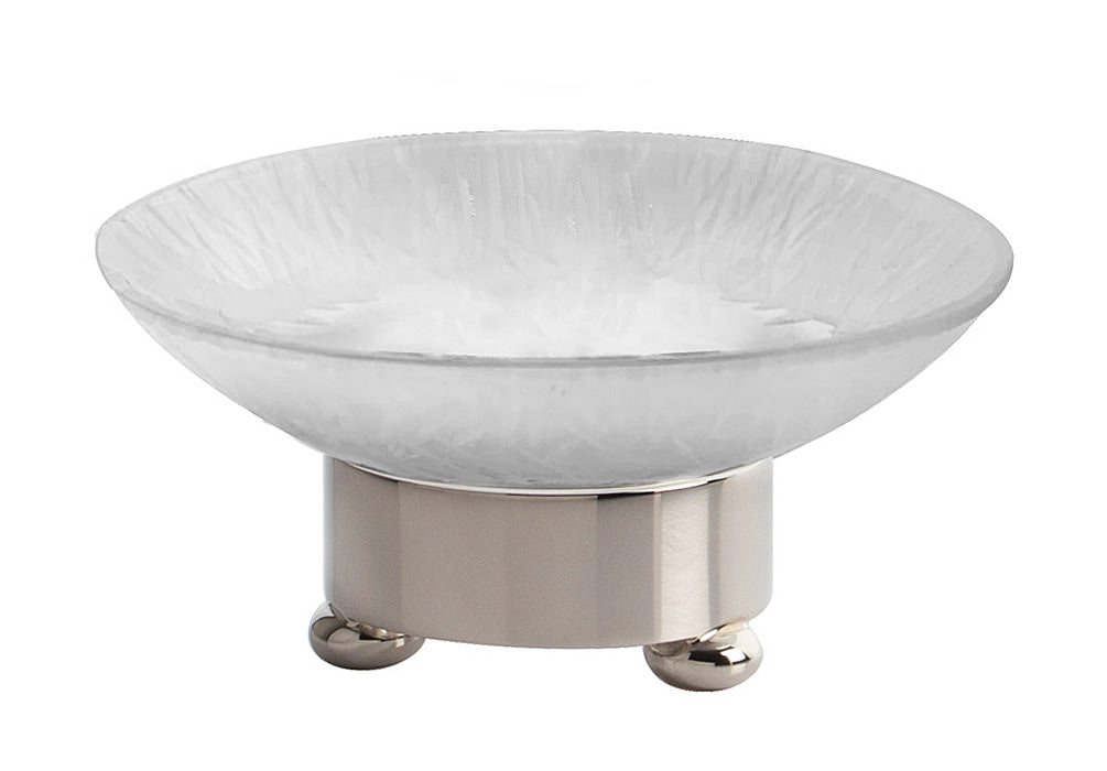 Cristal & Bronze Bambou Soap Dispenser & Dish – 27 Finishes - Perfect Makeup Mirrors