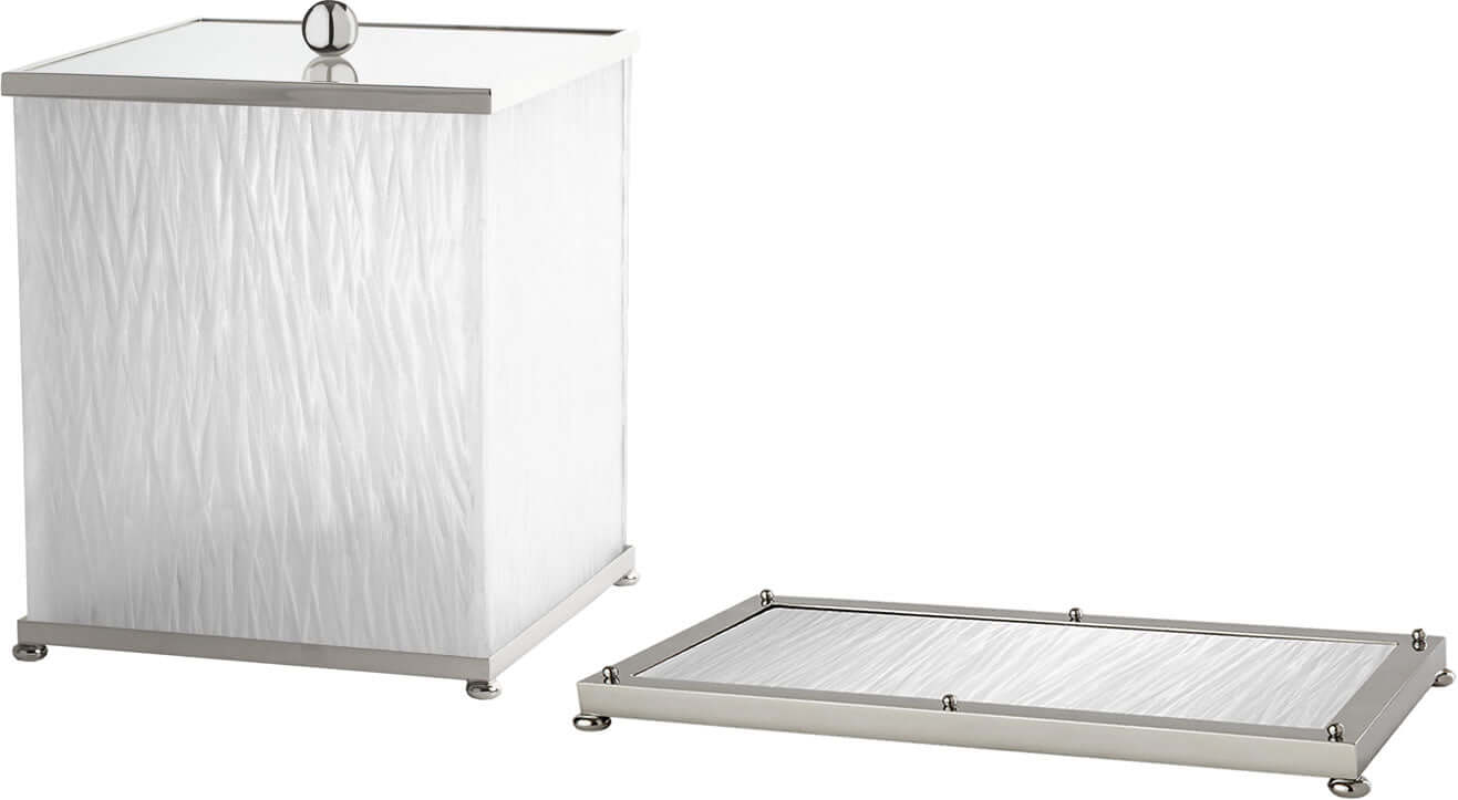 Cristal&Bronze Bambou Series Comb & Brush Tray and Storage Bins - 27 Finishes