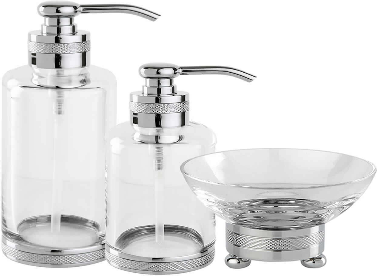Cesele Soap Set – 27 Finishes - Cristal & Bronze - Perfect Makeup Mirrors