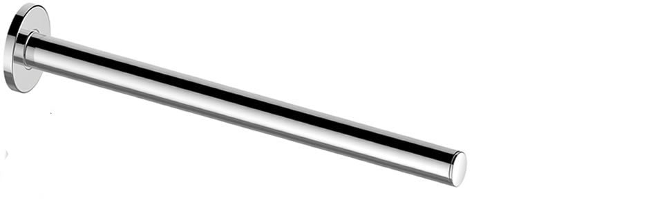 Keuco Plan Towel Series Holder - 2 Sizes, Stainless Steel, Matte Black, or Polished Chrome
