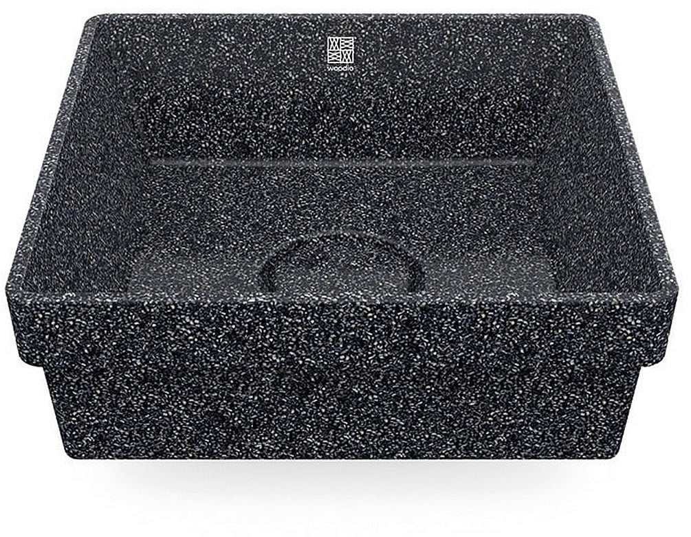 Cube40 Drop-in Drop-In Wood Sink - 10 Colors - Woodio - Perfect Makeup Mirrors