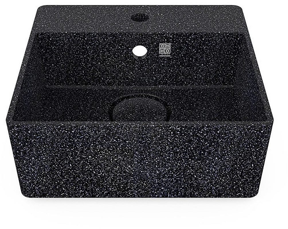 Cube40 Wall-Mounted Wood Sink (10 Colors) – Woodio - Perfect Makeup Mirrors