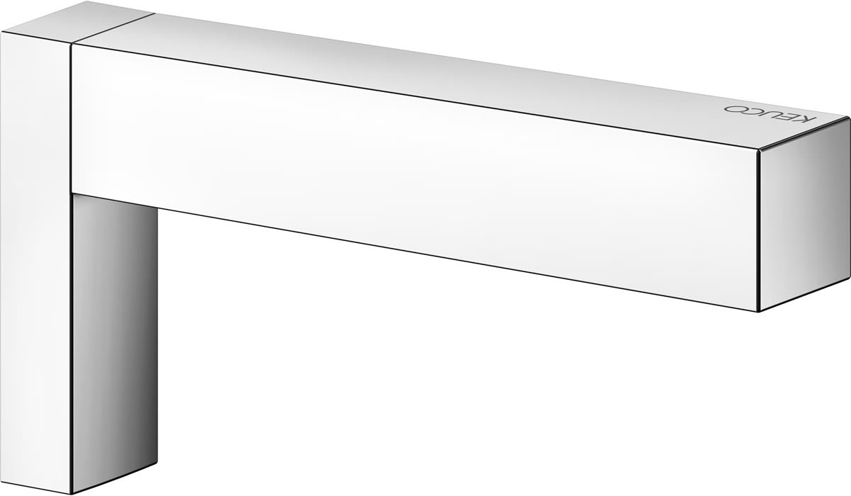 Keuco Edition 90 Square Toilet Paper Holder, Spare Holder