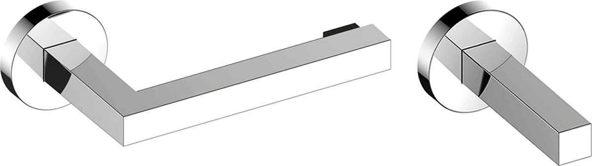 Edition 90 Toilet Paper Holder and Spare Roll Holder - Keuco - Perfect Makeup Mirrors