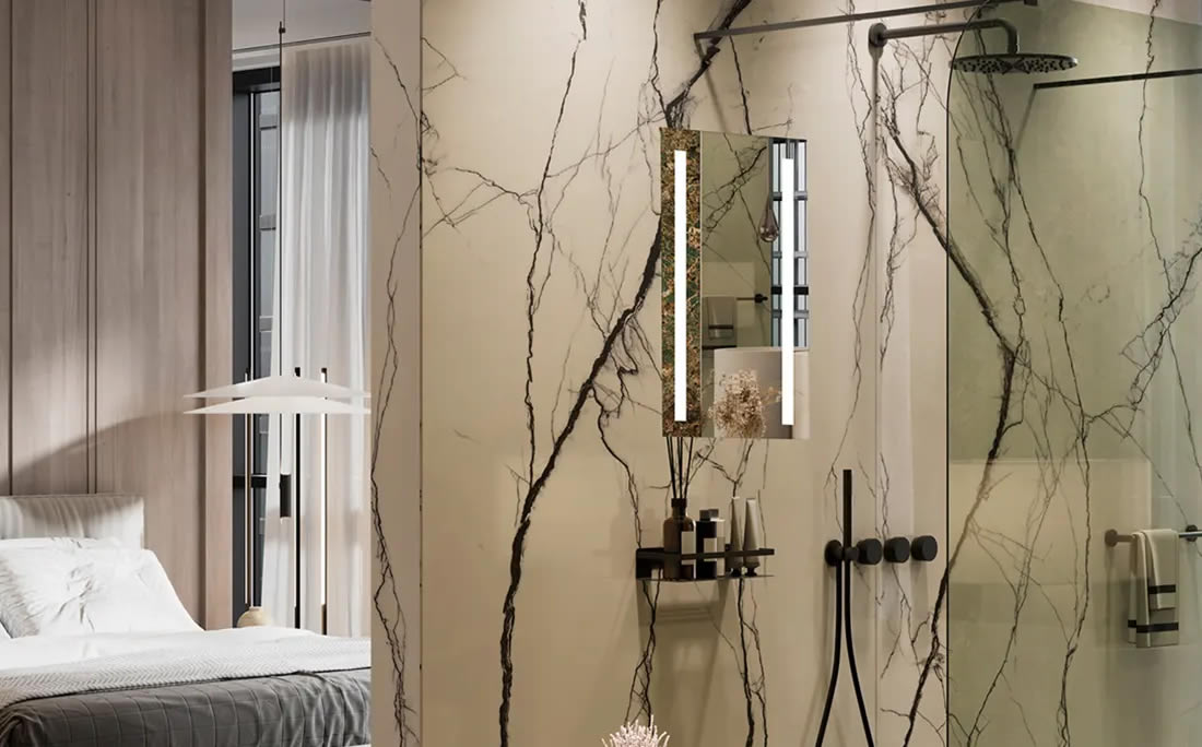 acclaim shower mirror