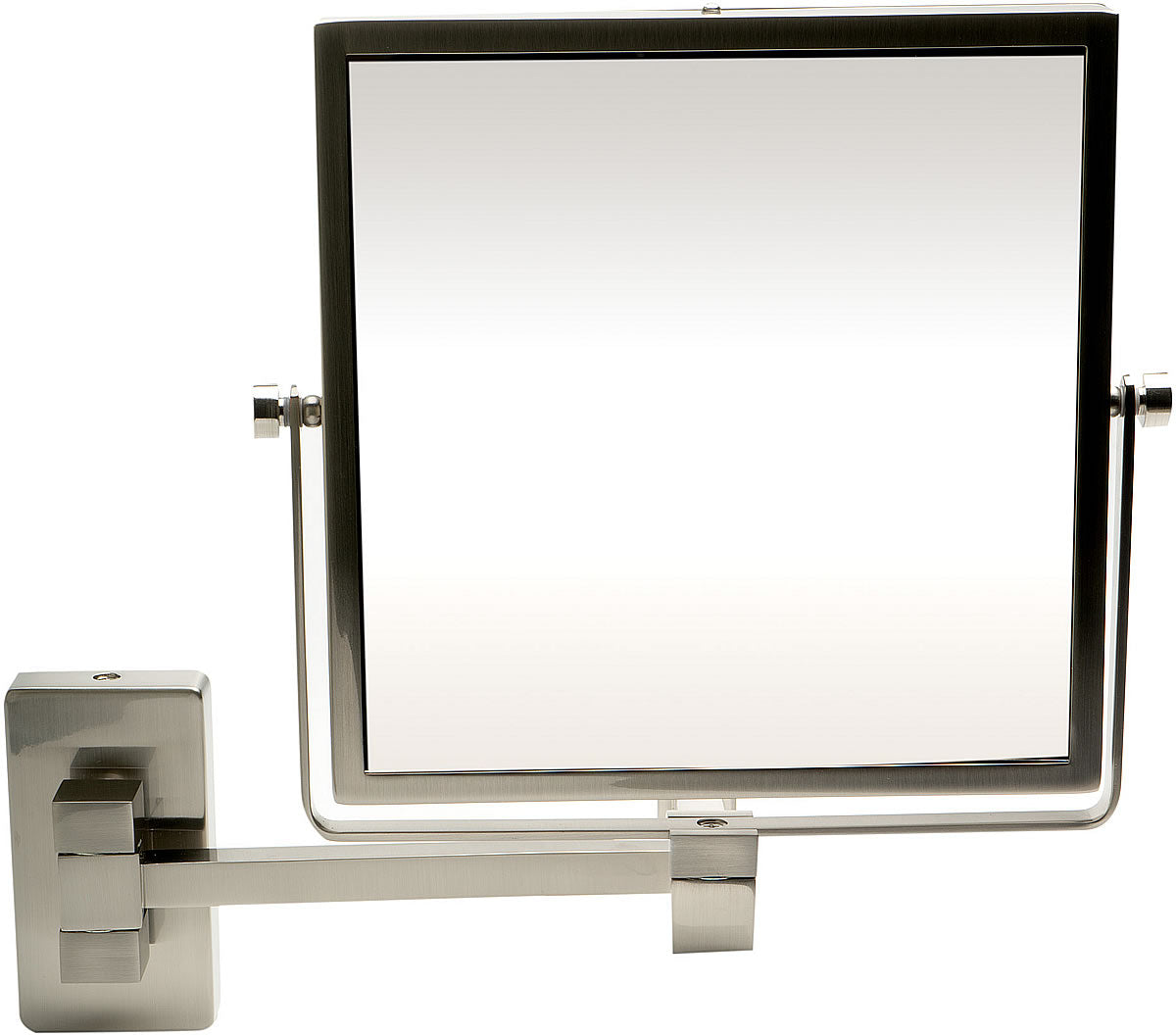 Alfi Brand 5x/1x Square Magnifying Makeup Mirror - 2 Finishes