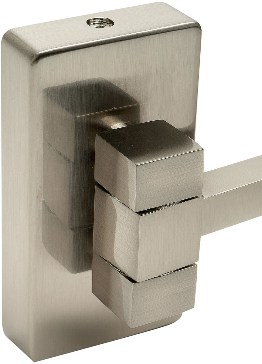 Brushed Nickel mounting plate detail - 2-3/8" x 4-3/8" Brushed Nickel