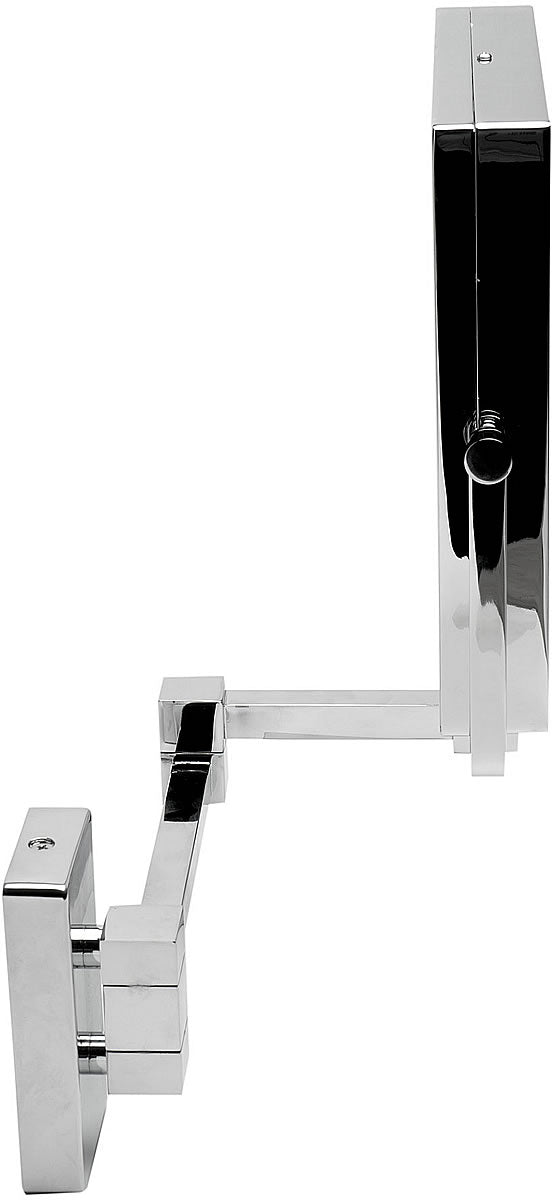 5x/1x reversible - side view - Polished Chrome