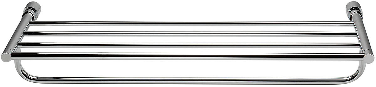 25" Towel Bar and Shelf, Polished Chrome - Alfi Brand - Perfect Makeup Mirrors