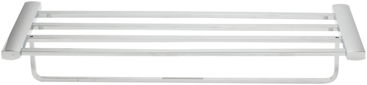 24" Towel Bar and Shelf, 2 Finishes - Alfi Brand - Perfect Makeup Mirrors