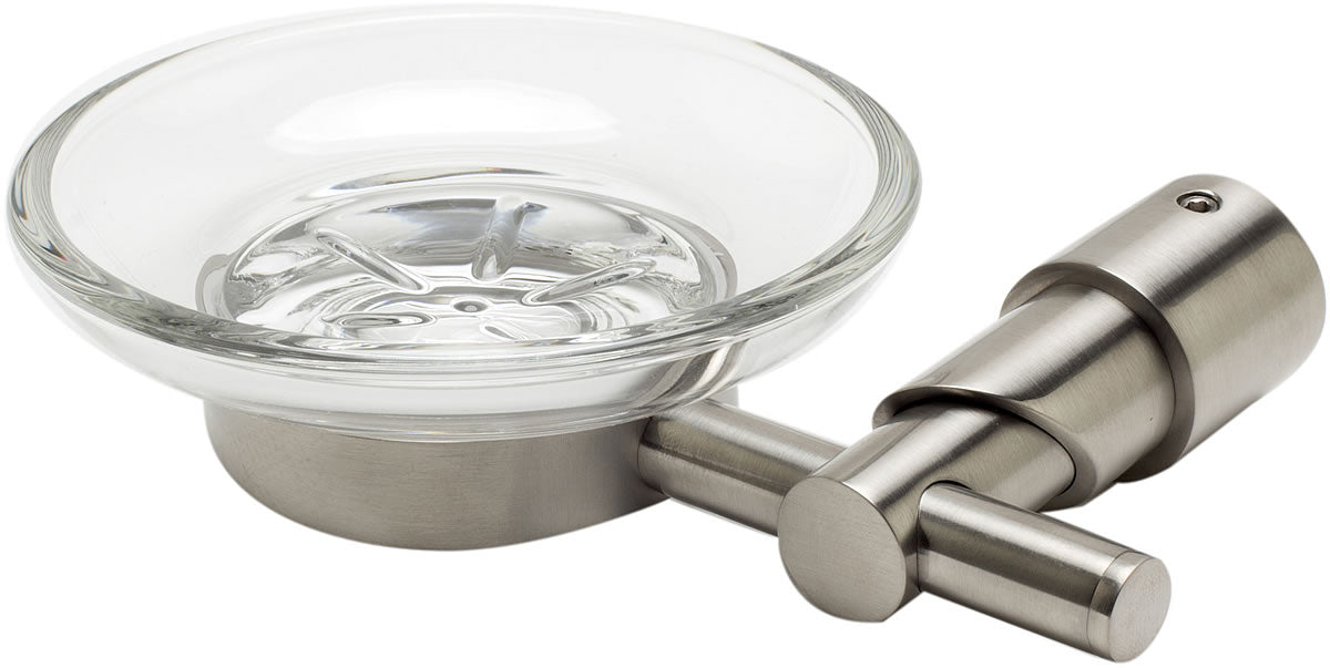 Brushed Nickel finish.