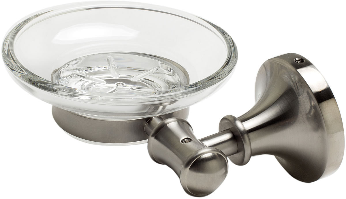 Brushed Nickel finish.