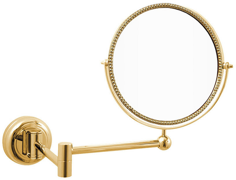 3x/1x Reversible Makeup Mirror - Cristal & Bronze - Perfect Makeup Mirrors