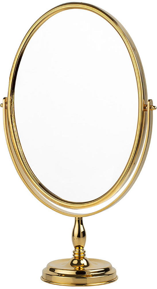 3x/1x Reversible Vanity Mirror - Plain or Fluted Frame - Cristal & Bronze - Perfect Makeup Mirrors