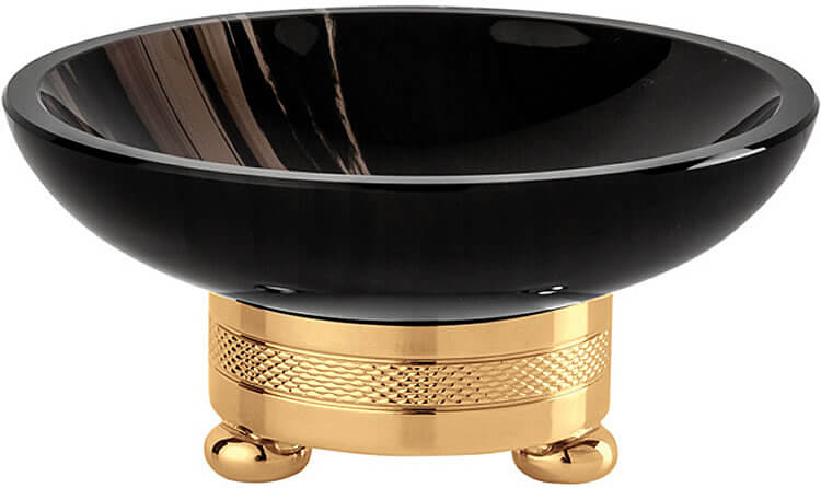 Round Footed Soap Dish