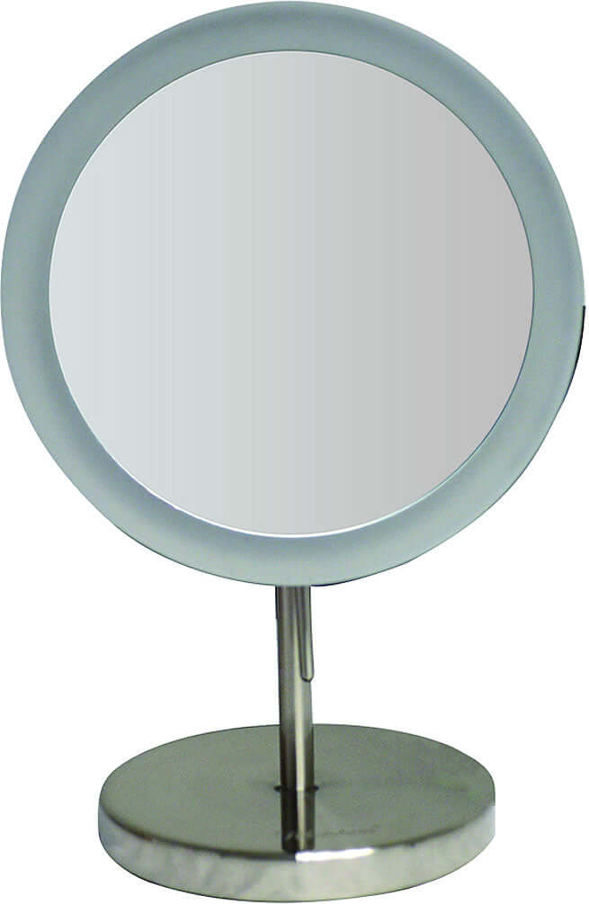 5x Magnified LED Vanity Mirror – Whitehaus - Perfect Makeup Mirrors