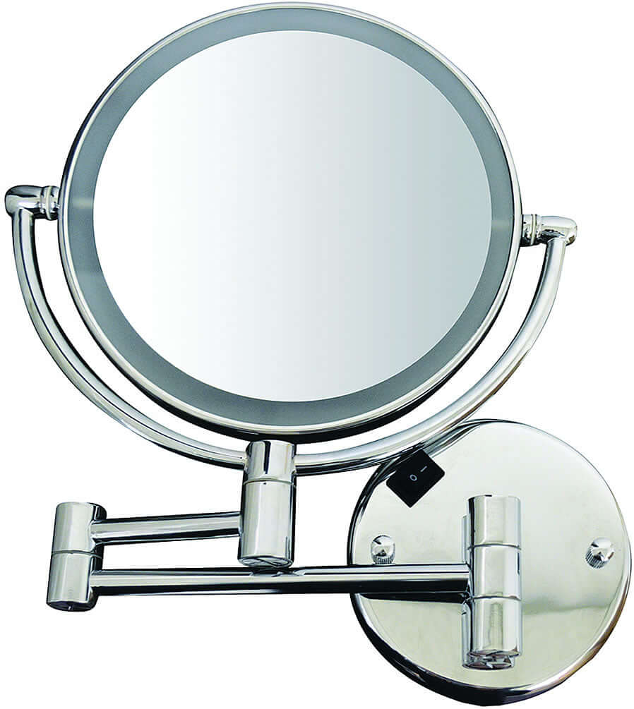 Hardwired 7x/1x LED Makeup Mirror – Whitehaus - Perfect Makeup Mirrors