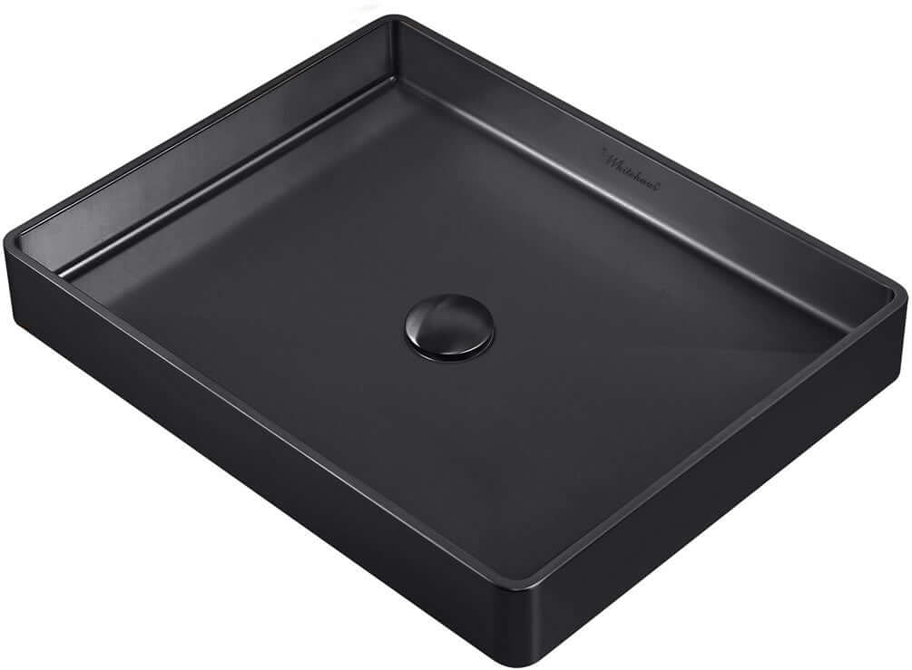 Noah Plus Stainless Above-Mount Sink (5 Finishes) – Whitehaus - Perfect Makeup Mirrors