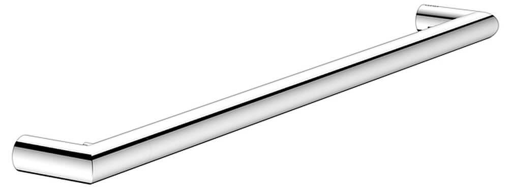 Keuco Reva Towel Bar with Integrated Hook - Polished Chrome. 22.63" and 31.5".