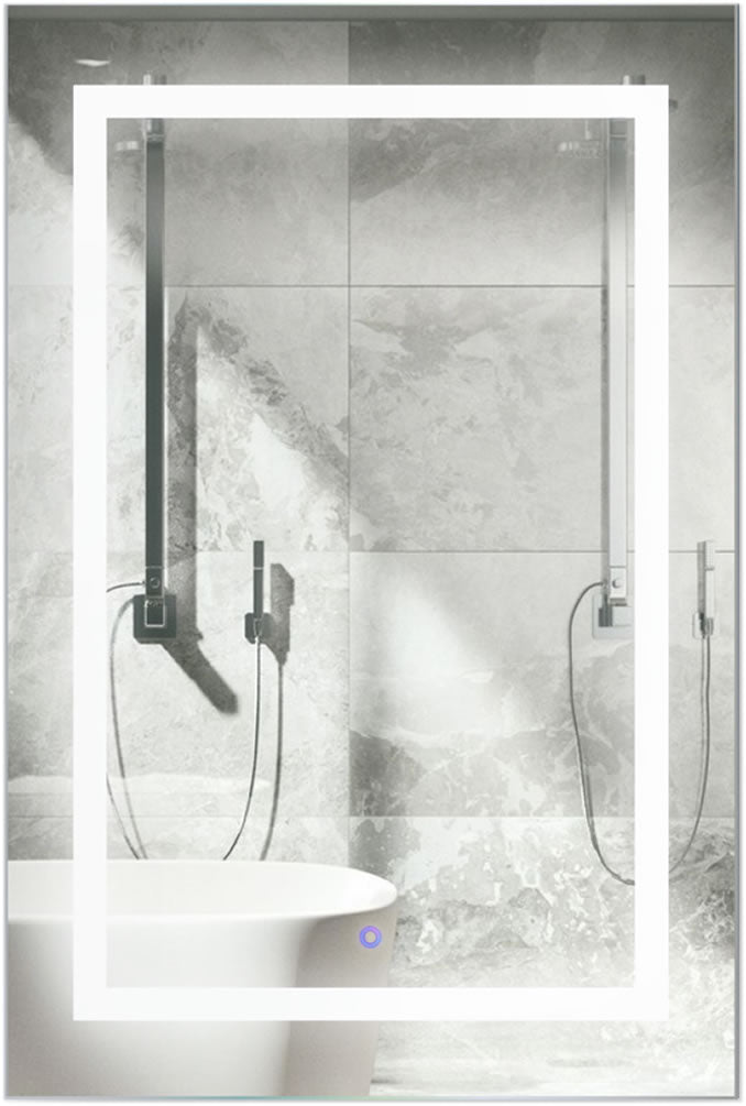 Svange 24" LED Medicine Cabinet – Krugg Reflections - Perfect Makeup Mirrors