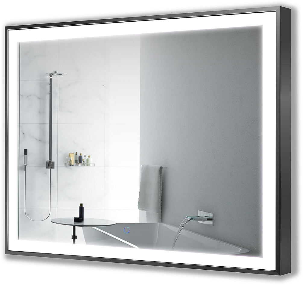 Soho LED Mirror w/ Dimmer & Defogger - Krugg Reflections - Perfect Makeup Mirrors