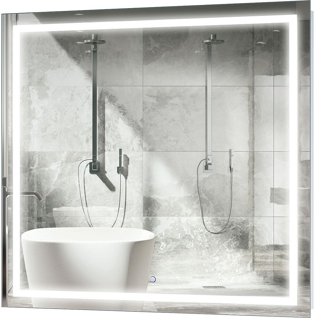 Krugg Icon Square 6,000k daylight LED Vanity Mirror.