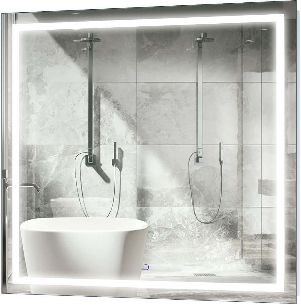 Krugg Icon Square 6,000k daylight LED Vanity Mirror.