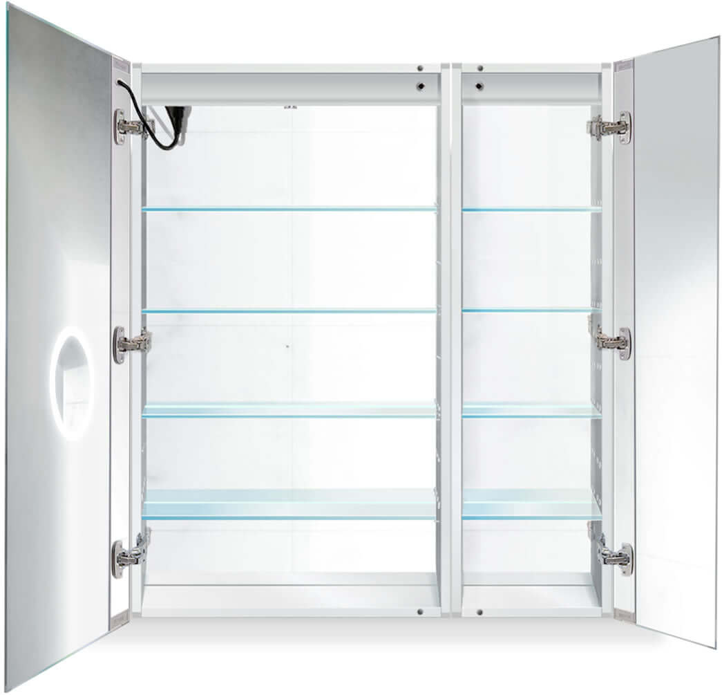 SVANGE 36" x 42" High - Left Door Lighted, Center Open