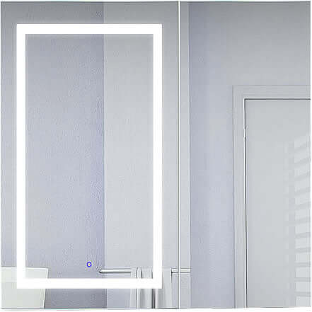 Krugg Reflections Kinetic Medicine 30" x 30" Cabinet with Dimmer & Defogger