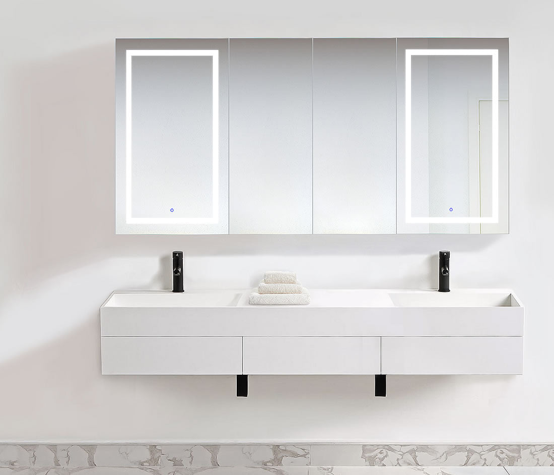 Svange Quad cabinet 84" wide. 36" and 42" heights available - 42" shown.