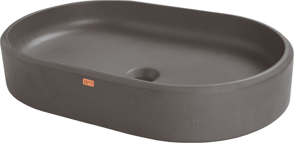 UBUD 02 Above-Mount Concrete Sink – 13 Colors - Konkretus - Perfect Makeup Mirrors